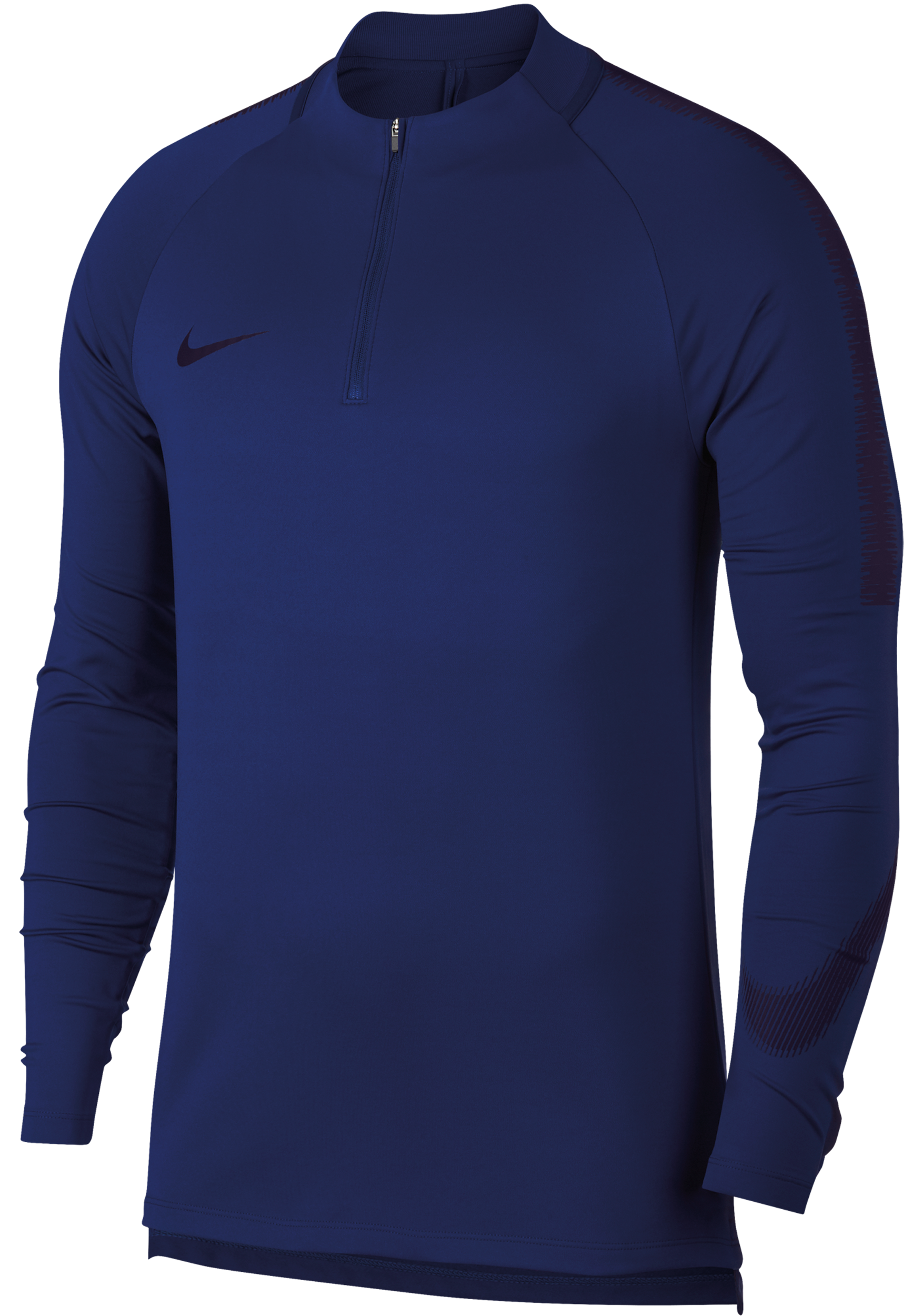 Snazzy Purper beschermen Nike Dry Squad Drill Top l/s - Blue