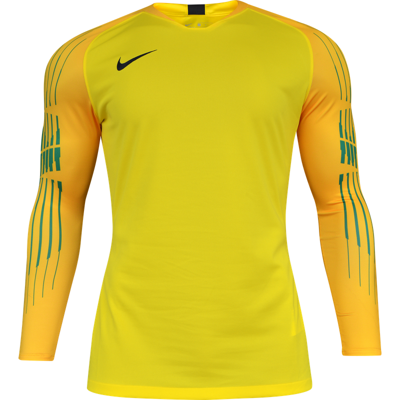 Nike Men's Long Sleeve Goleiro Goalkeeper Jersey Yellow