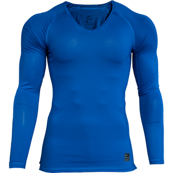 NIKE Promo Compression Top l/s (blue)