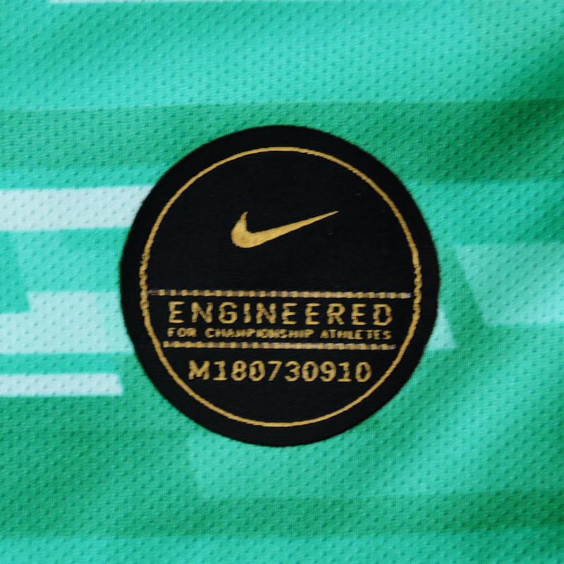 NIKE Promo GK Jersey s s cyan Blue