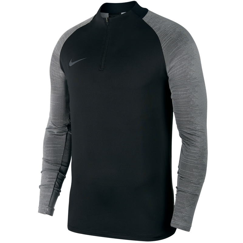 Nike Dri FIT Strike 1 4 Zip Drill Top Black