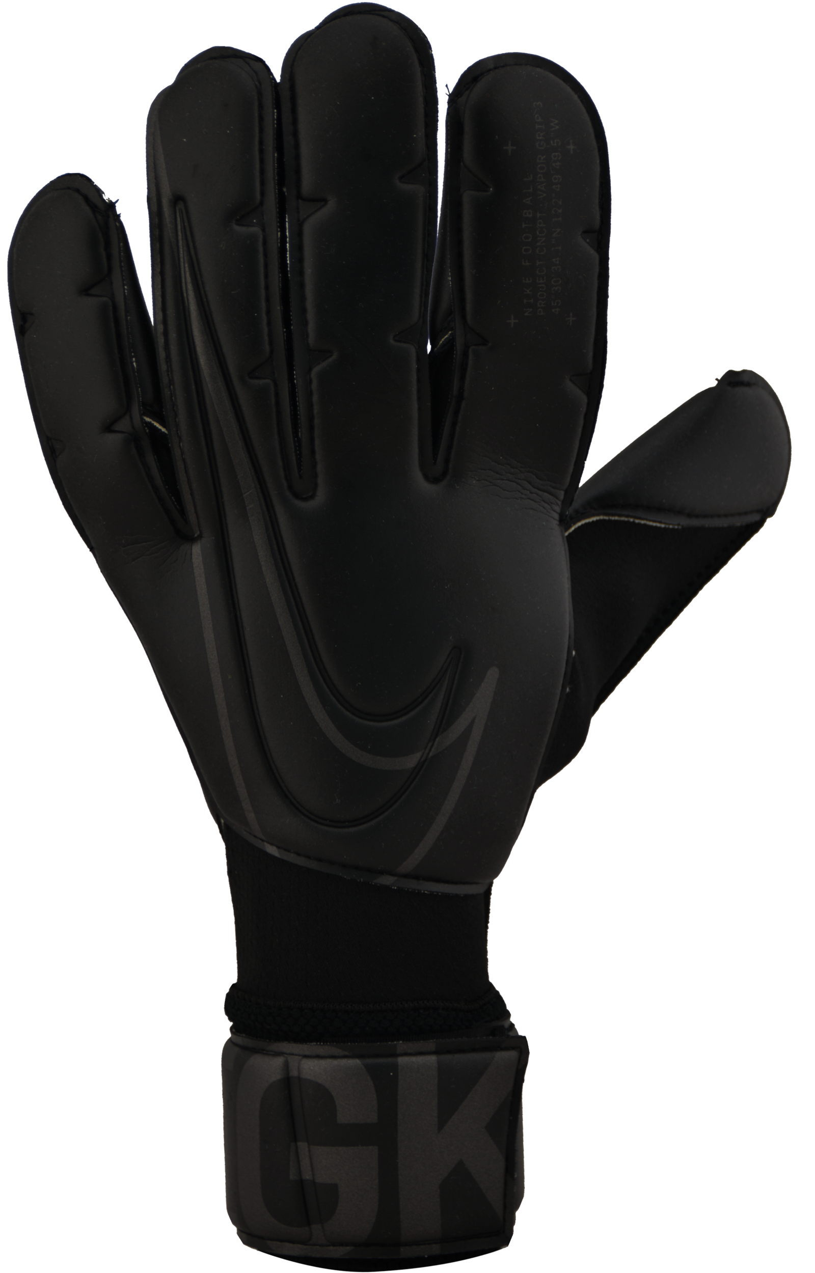 Nike gk vapor cheap grip 3 black