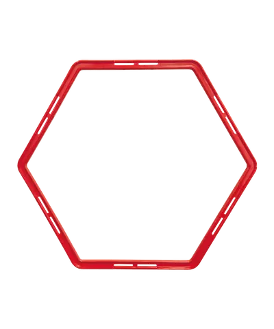 Cawila Hexa-Hoops Agillity Ladder Set | 6 Set mit Bag und 5 Clips | 49mm |