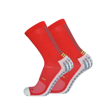PDX Grip Socks (red)