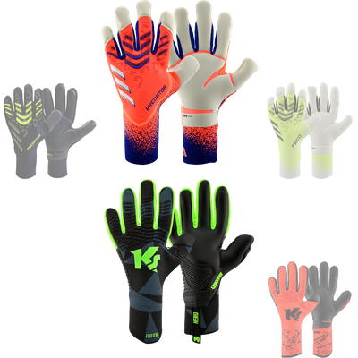 Gants gardien de but football Area 19 noir vert fluo | JOMA