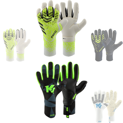 KEEPERsport Varan8 Hero NC Gants De Gardien De But Sans Protection Des Doigts Pour Adultes, Gants De Football, Unisexes, 4 Mm, Super Glue, Sans Languette, Différentes Tailles