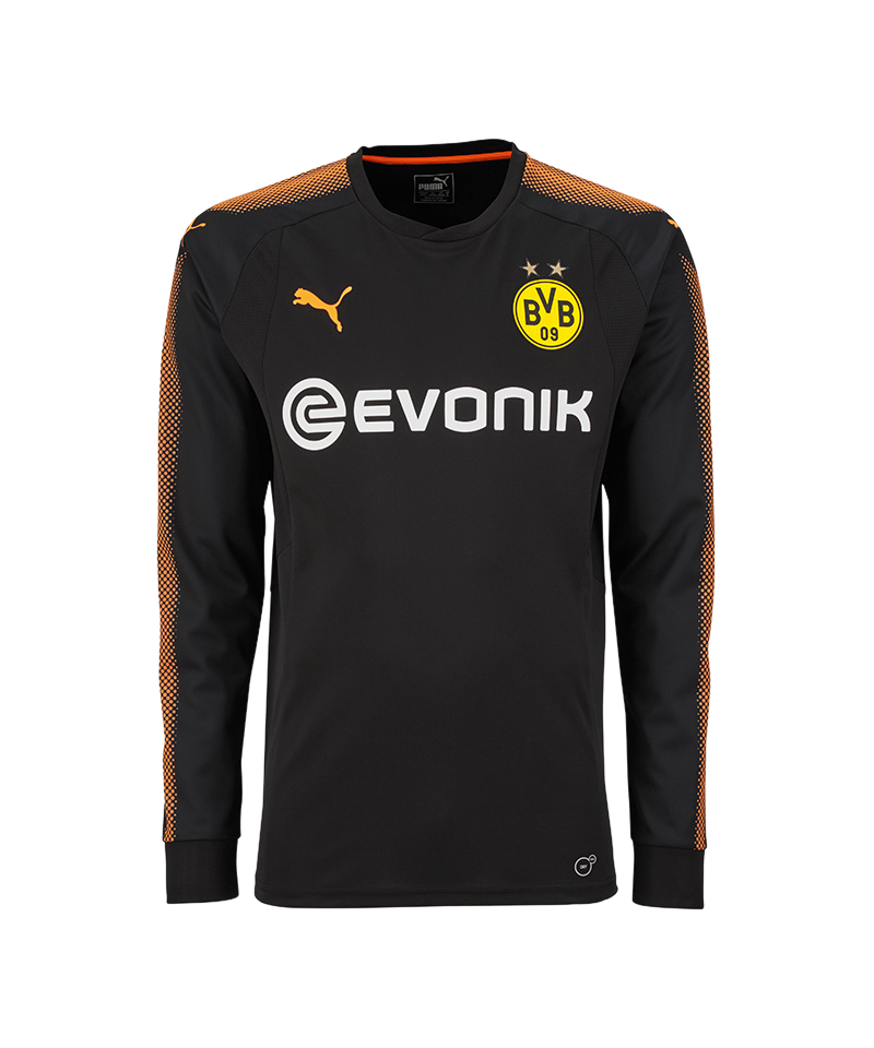 Puma Bvb Dortmund Gk Shirt 17 18 Black