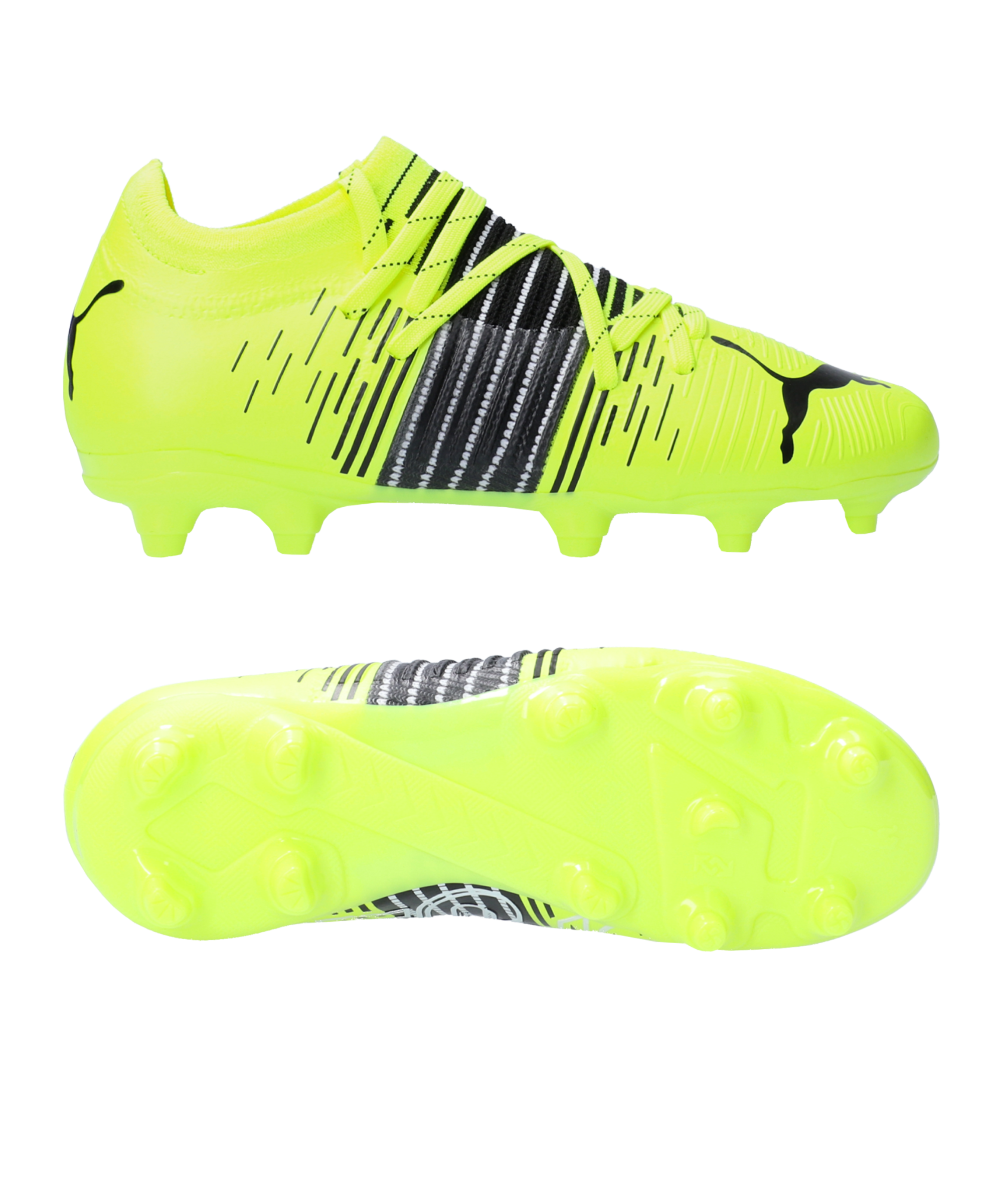 Puma Future Z Game On 2 1 Fg Ag Kids Yellow