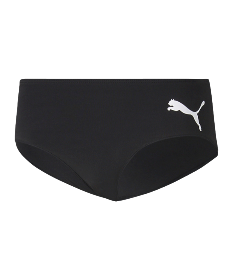 Women's Athletic Briefs in Black/white Stripe