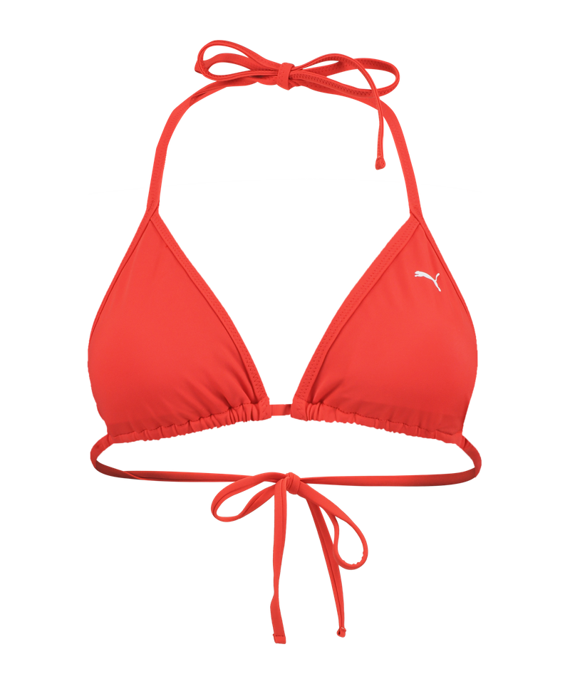 rommel koper erectie PUMA Triangel Bikini Top Women - Red