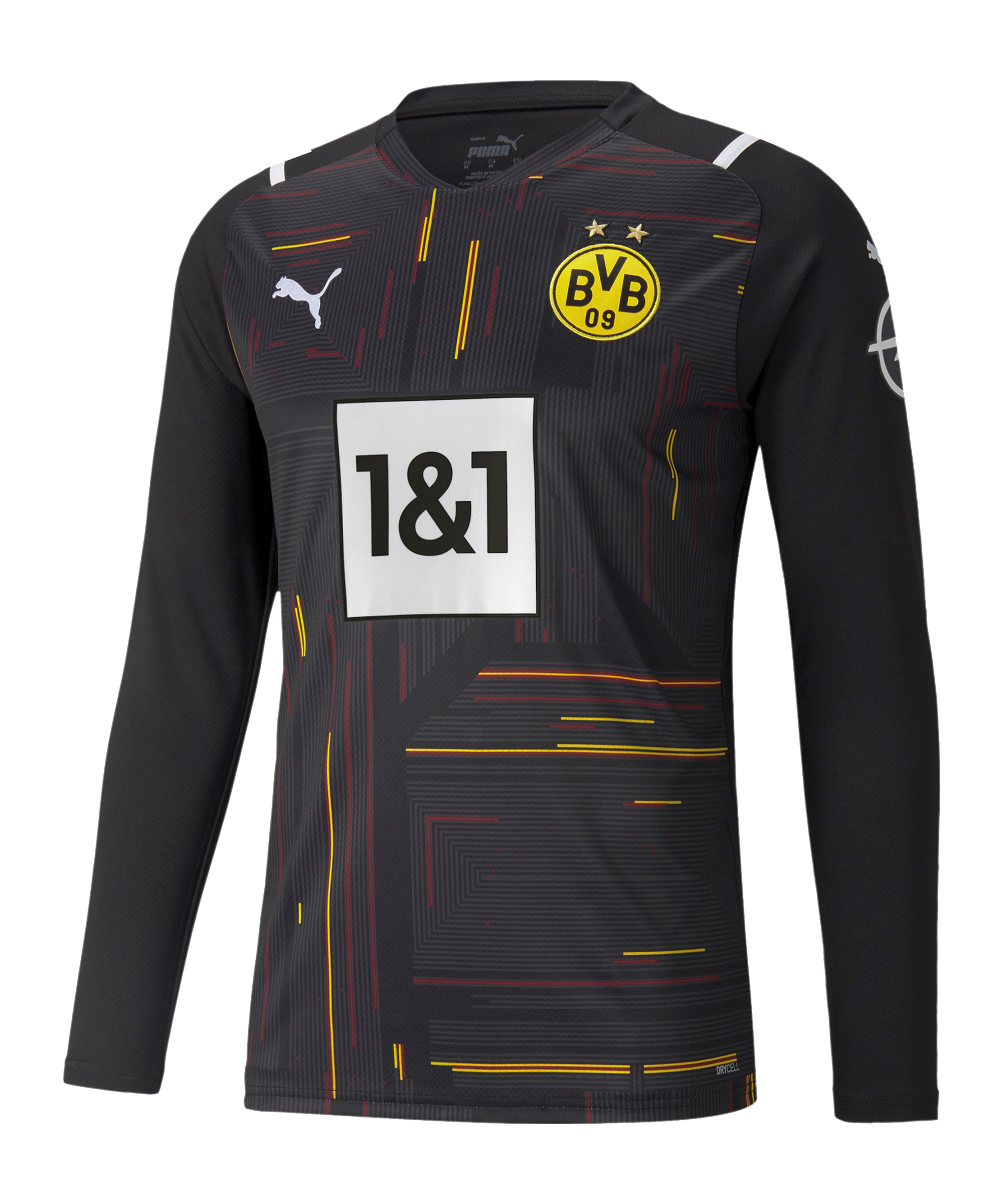 Puma Bvb Dortmund Gk Shirt 21 22 Black