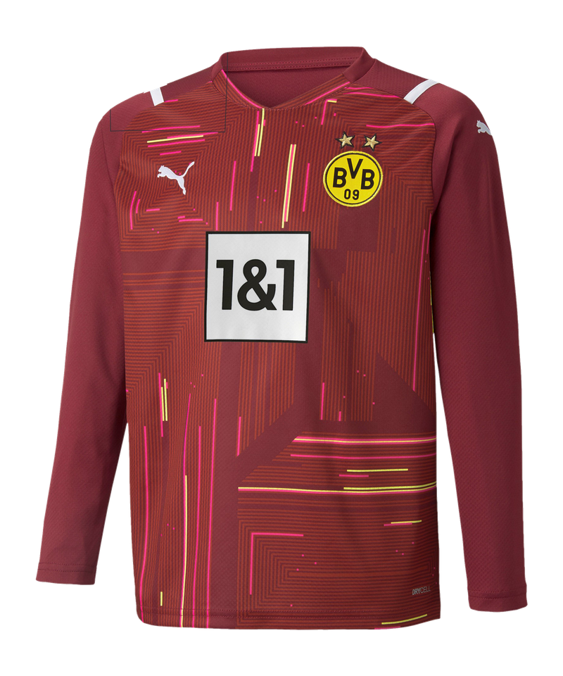 PUMA BVB Dortmund GK-Shirt 2022/2023 Kids - Red