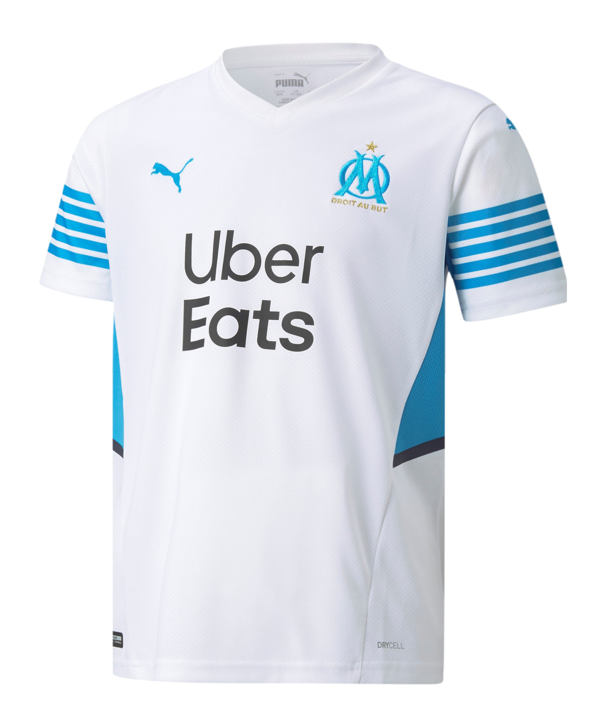 Situatie wandelen ~ kant PUMA Olympique Marseille Shirt Home 2021/2022 Kids - White