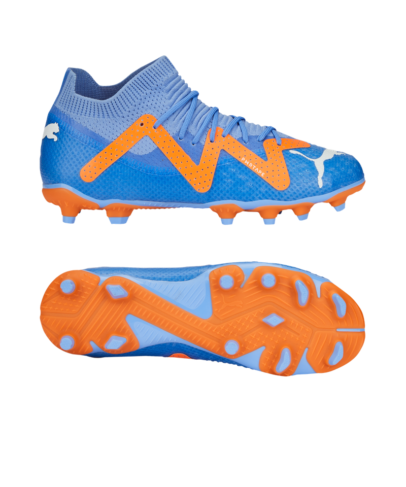 PUMA FUTURE Pro FG AG Supercharge Kids Blue