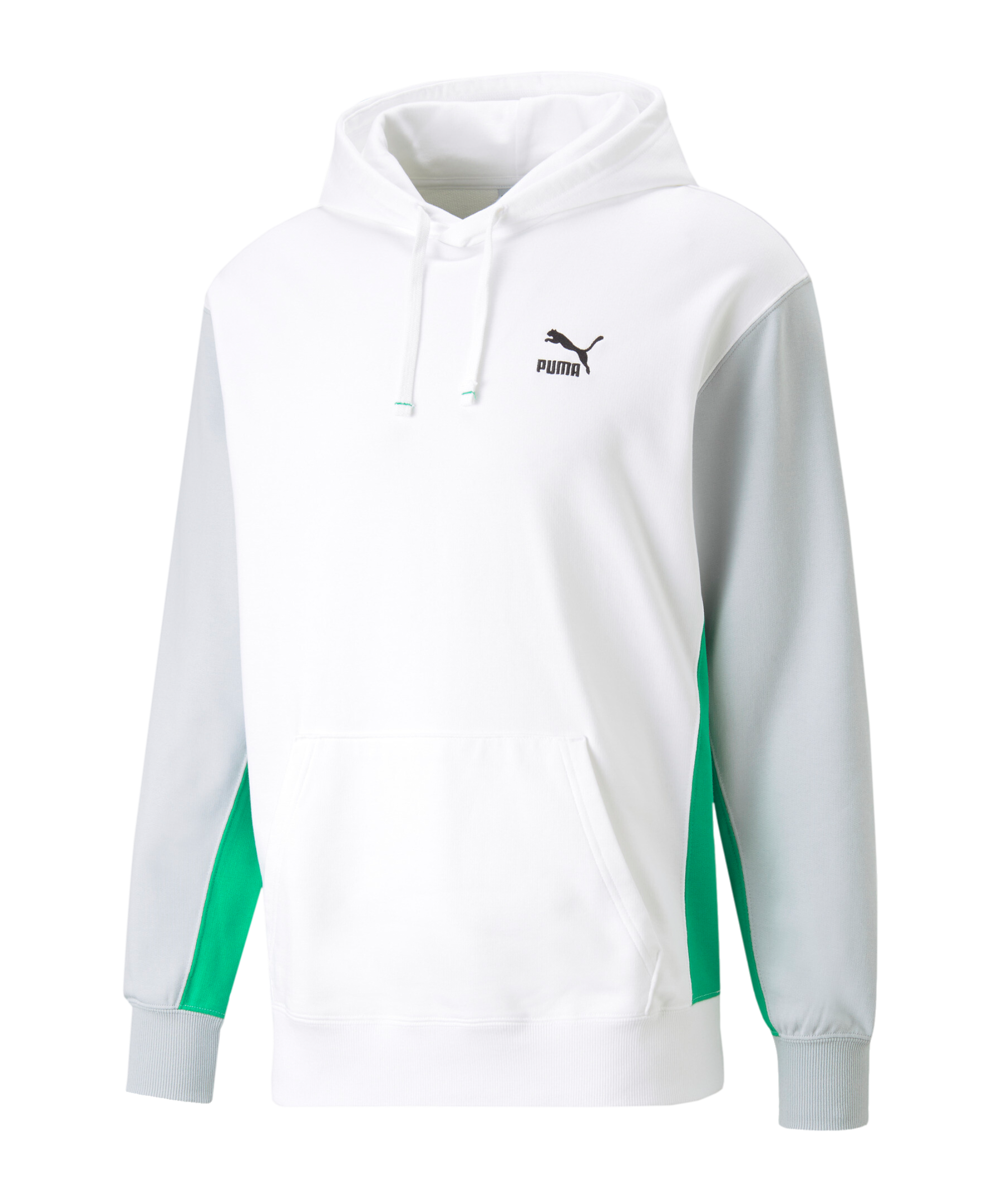 PUMA Classics Block Hoody - Biały