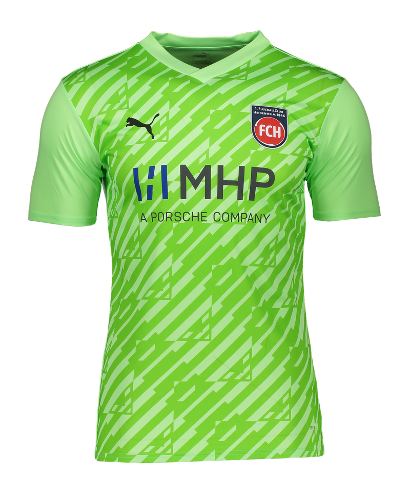 PUMA 1. FC Heidenheim GKShirt 2023/2024 Neongrün Vert