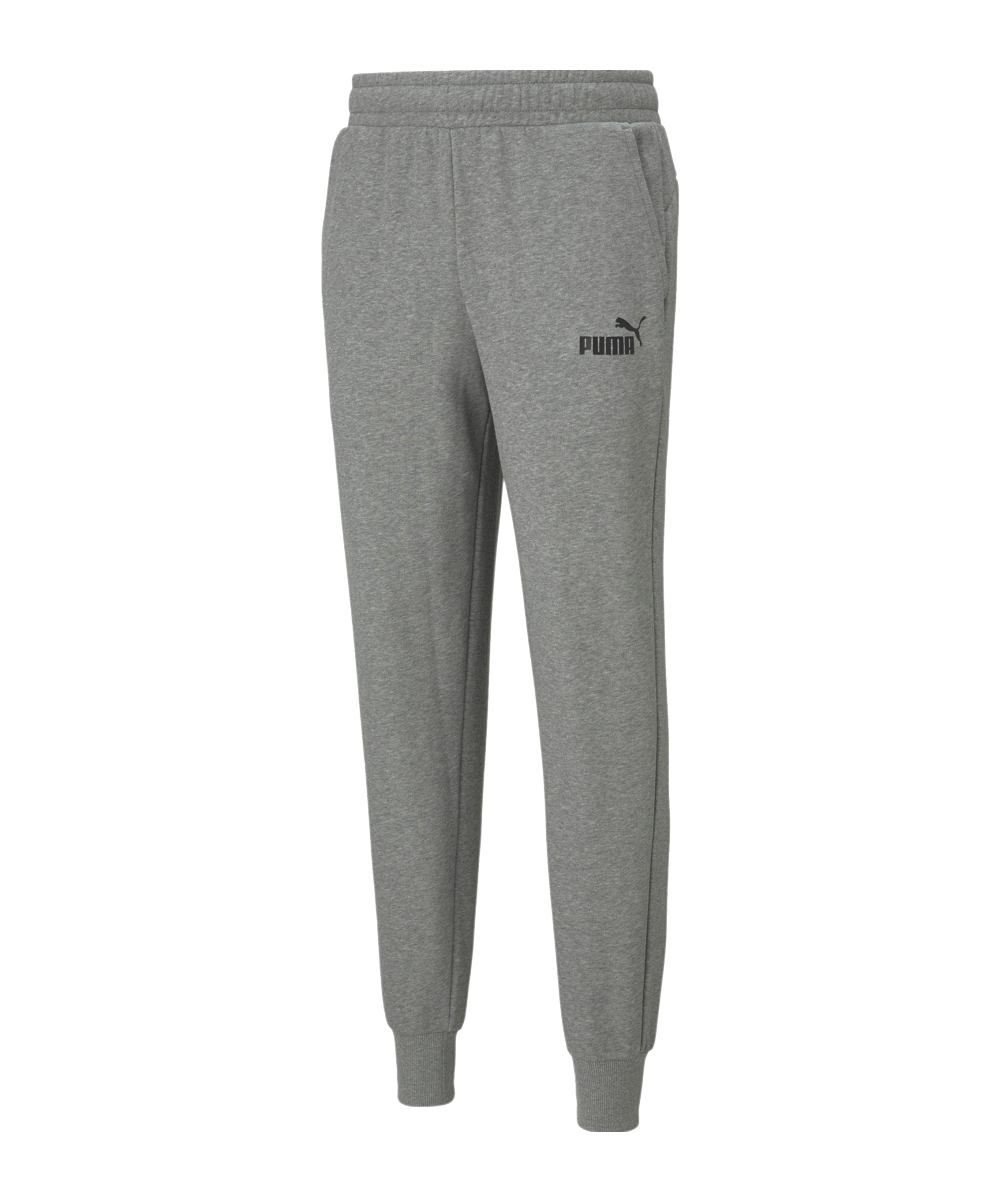 Puma sweatpants hot sale grey