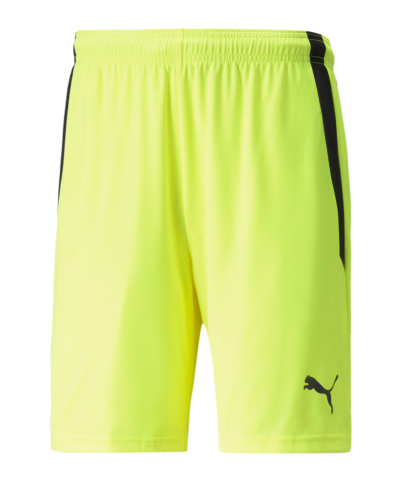 Yellow puma shorts hotsell
