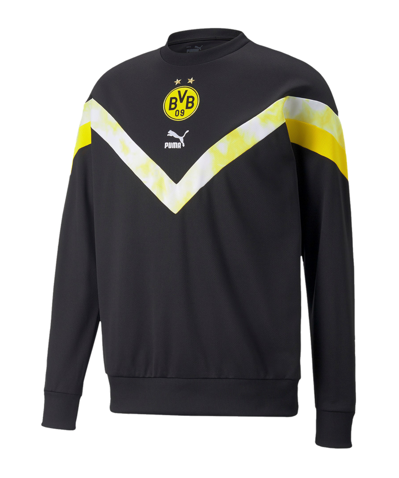 PUMA BVB Dortmund Iconic MCS Sweatshirt Yellow