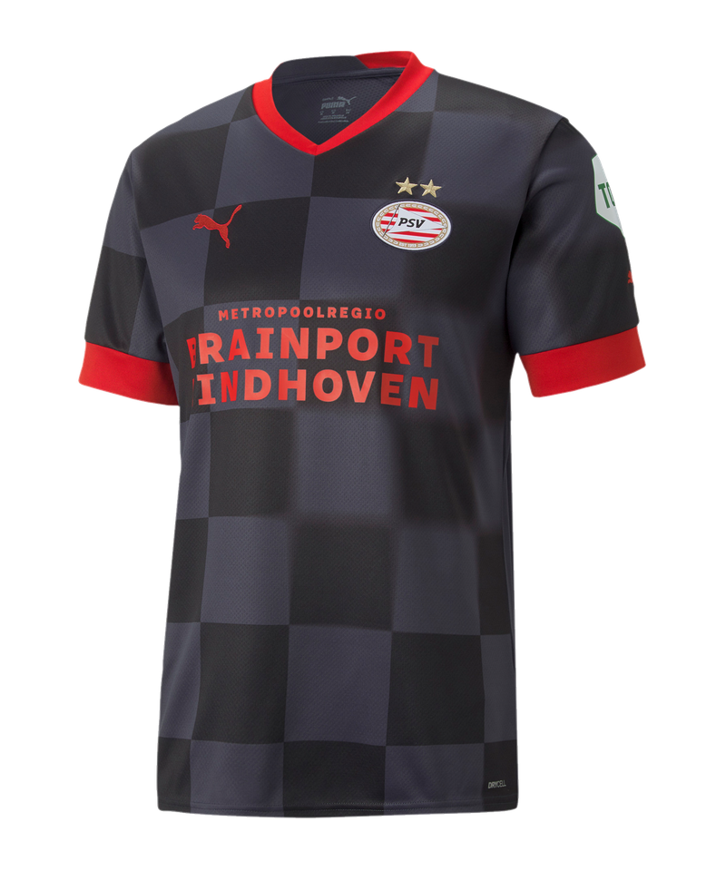 Ministerie Mantsjoerije Bewolkt PUMA PSV Eindhoven Shirt Away 2022/2023 - Red