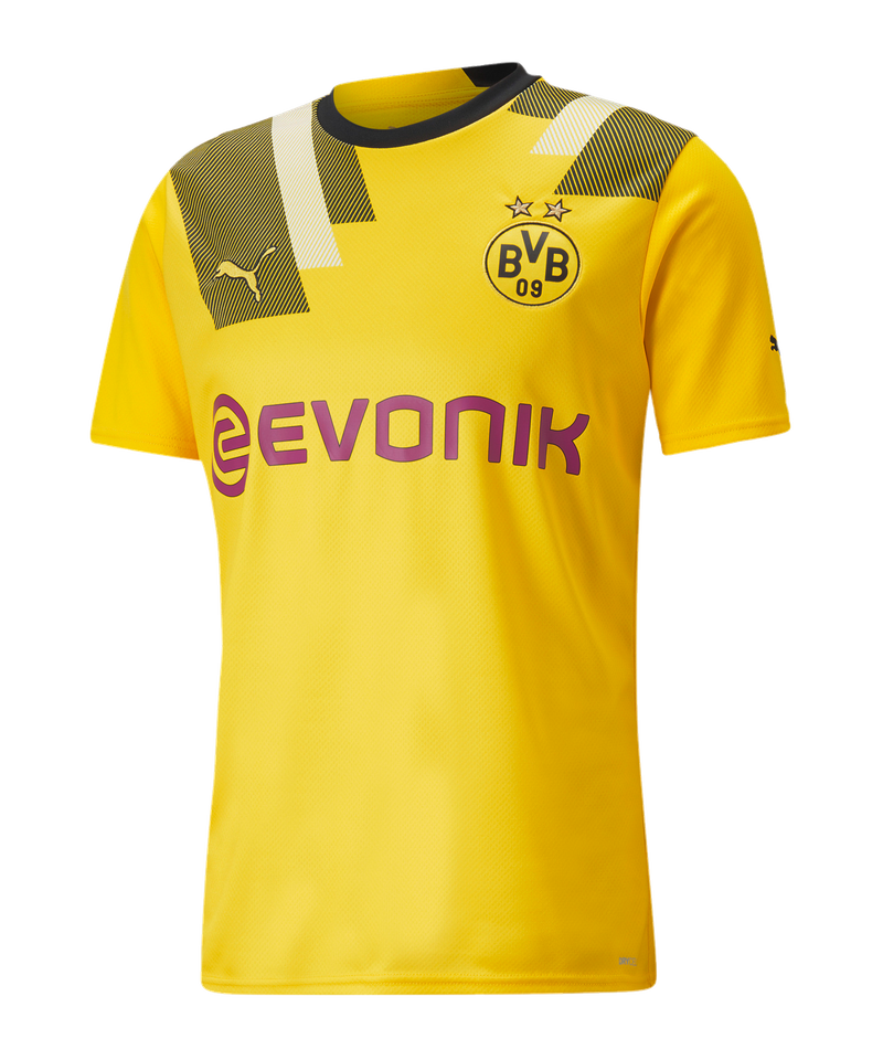 heden Los Min PUMA BVB Dortmund Shirt CUP 2022/2023 - Yellow