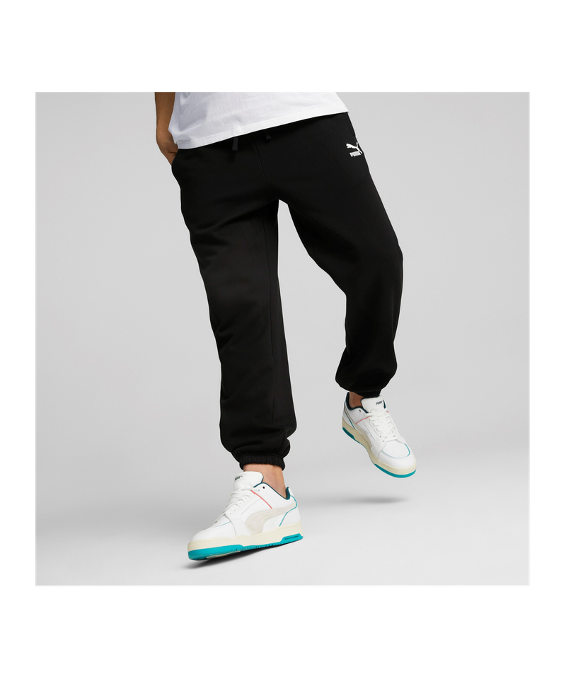 PUMA Classics Small Logo Pants Schwarz
