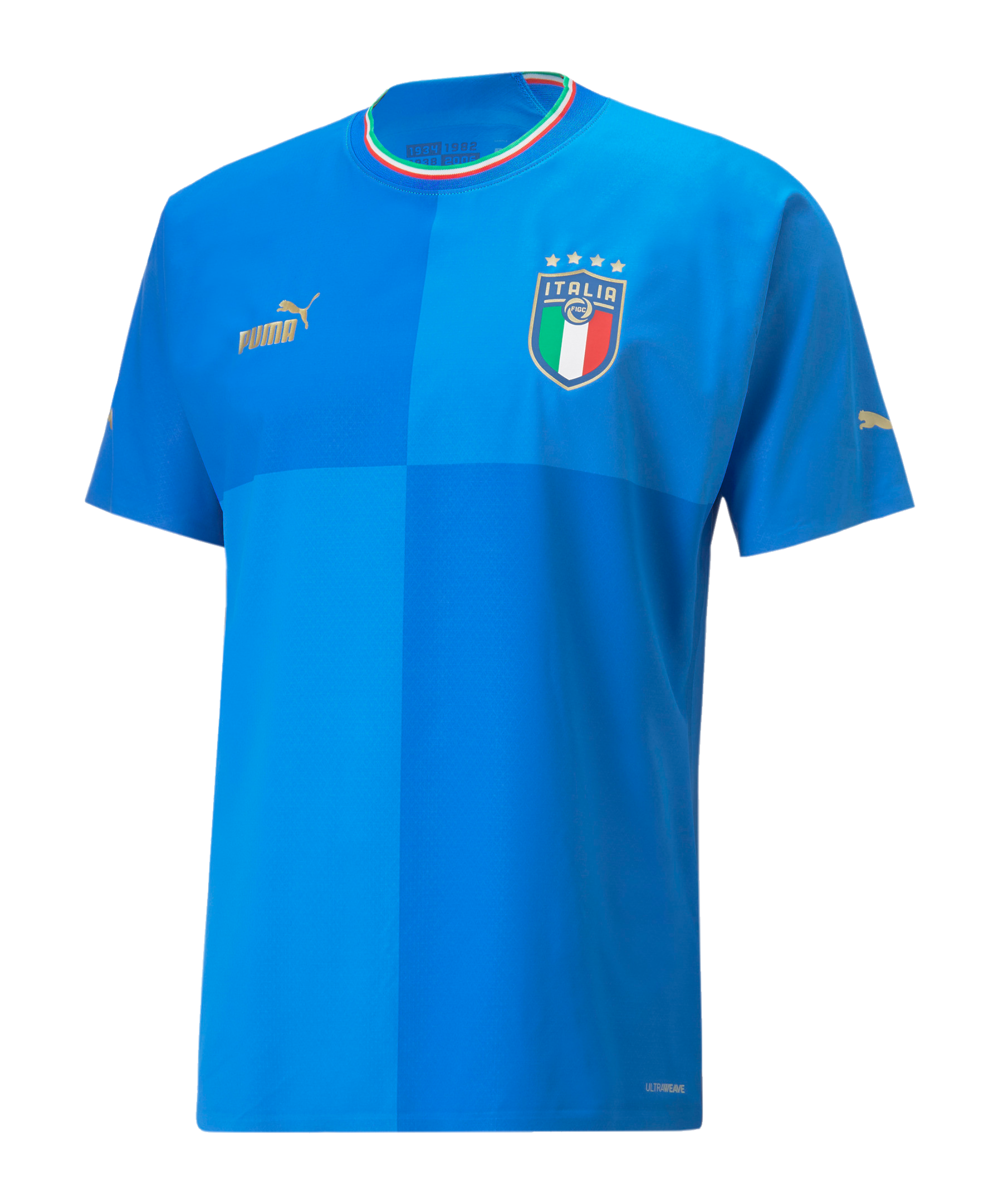 Italy 22/23 Home Puma Ultraweave Authentic Pro Soccer Jersey 765670-01 Sz L  $140