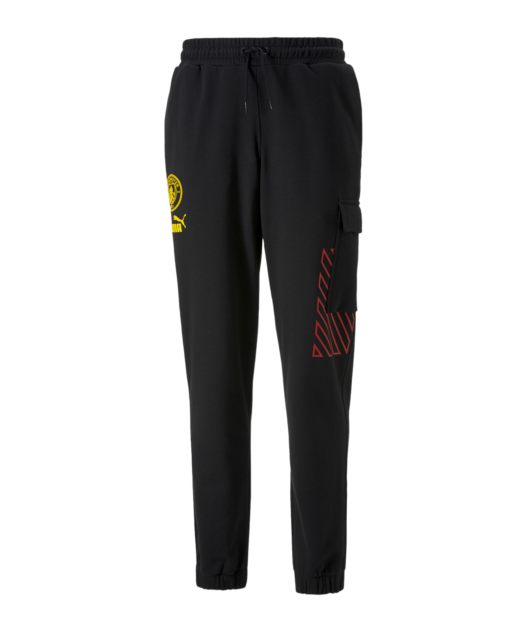 Puma Manchester City Cargo Pants Rouge