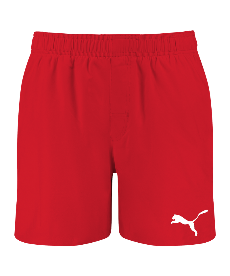 Red puma shorts online