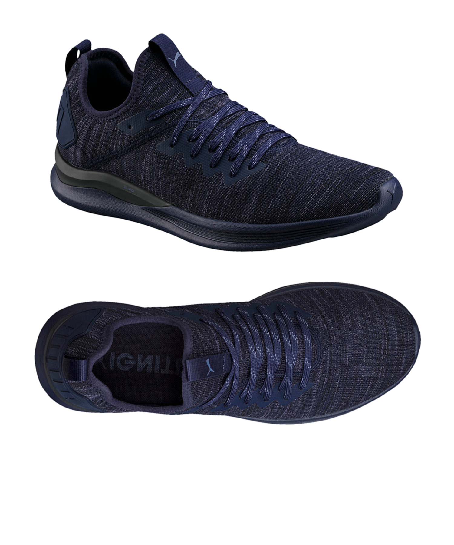 Puma ignite best sale flash evoknit blue