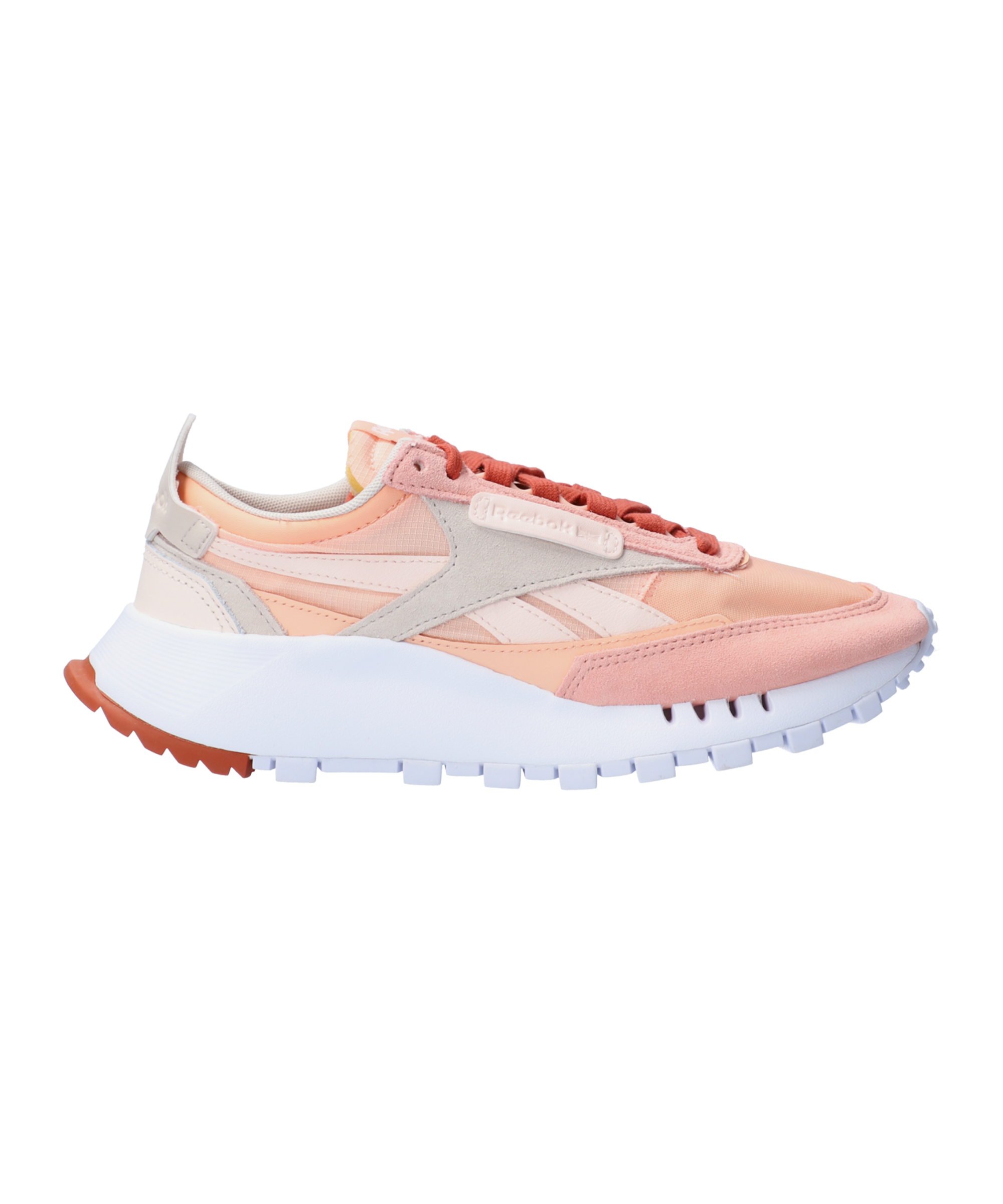 Reebok classic leather clearance womens orange