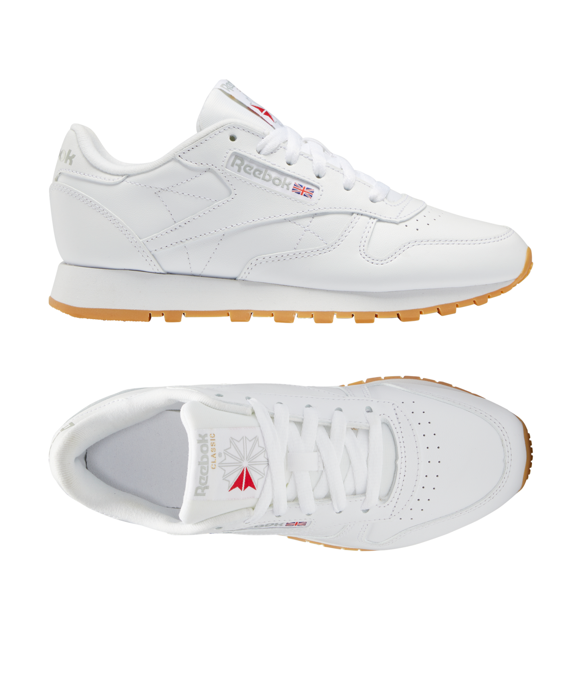 Reebok leather femme sale verte