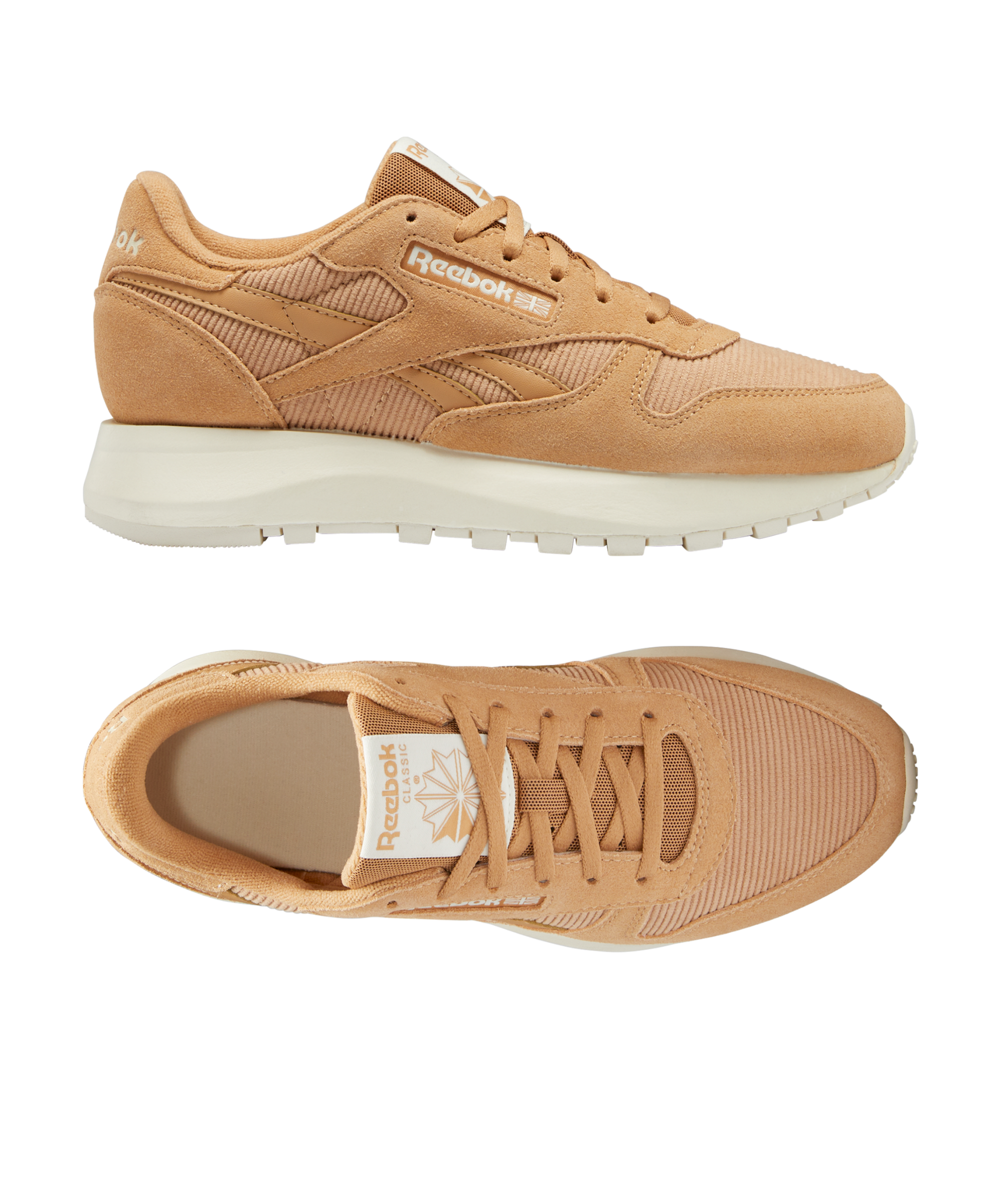 Reebok classic leather clearance camel