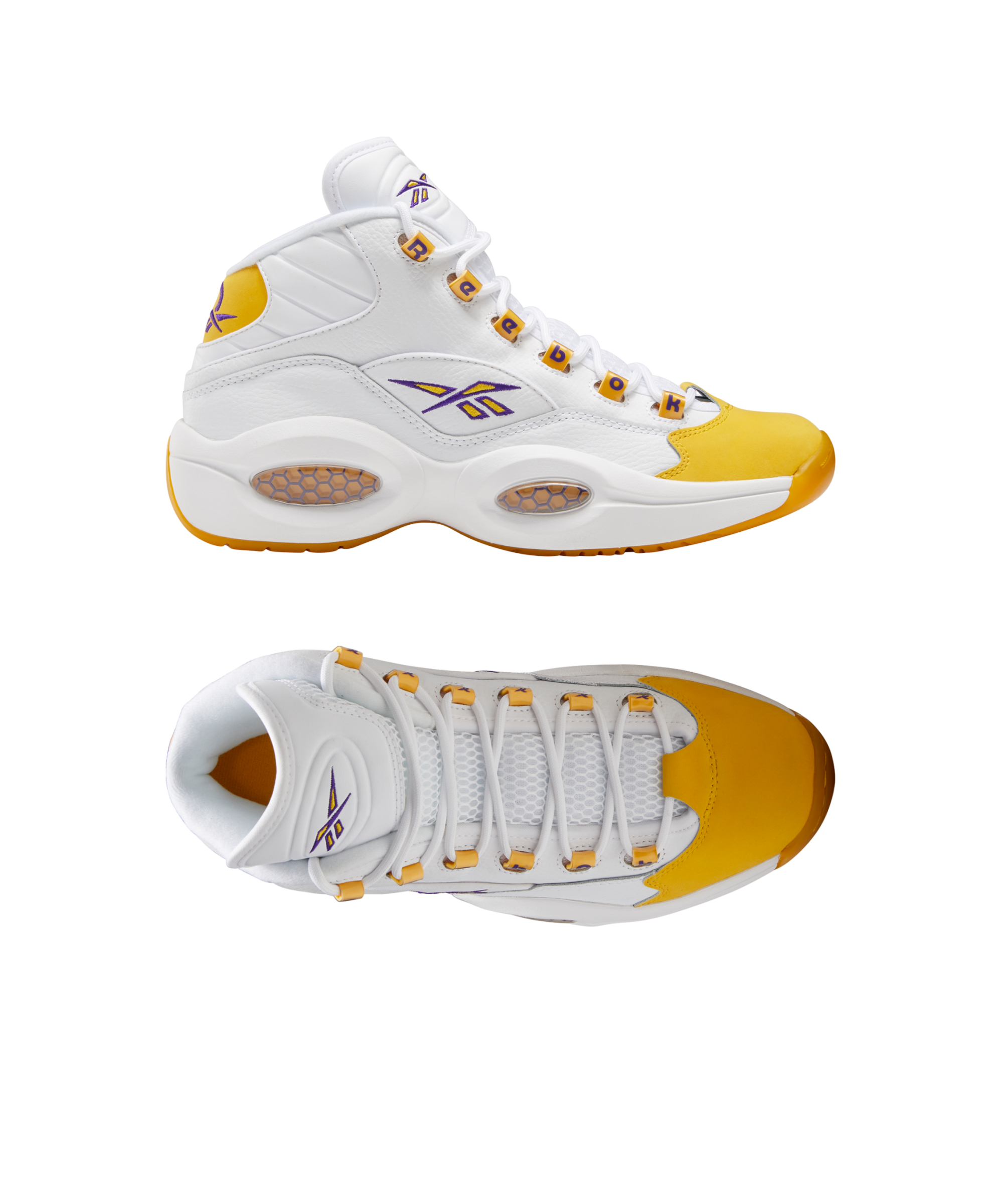 Reebok the cheap question jaune