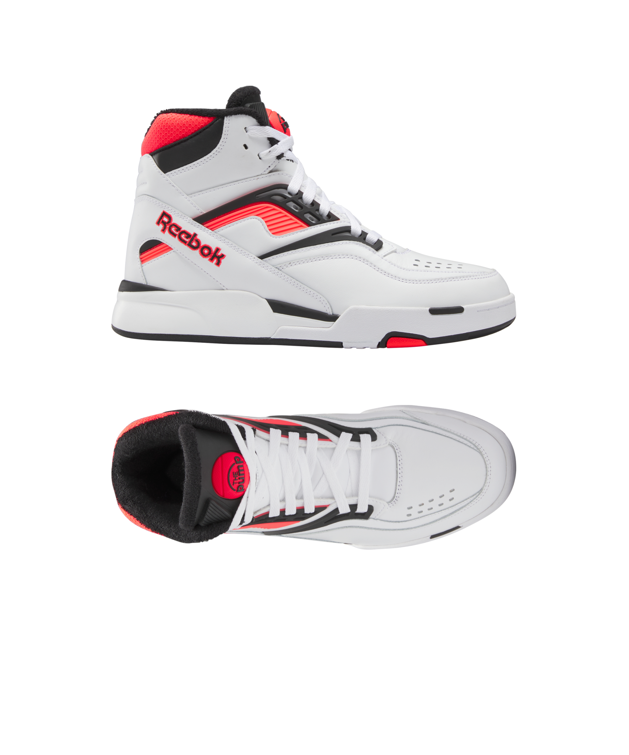 Reebok pump blanche new arrivals