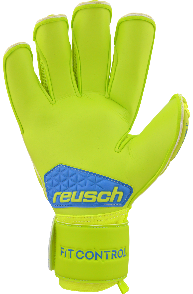 New Reusch Soccer Goalie Gloves Fit Control S1 Roll Finger 3970237S SZ 9 