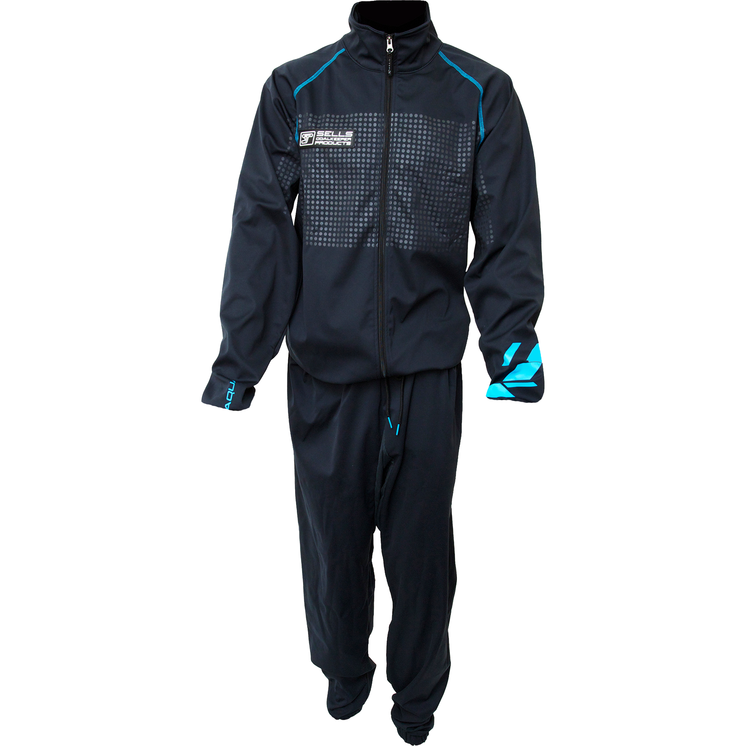SELLS TC Rain Overall Aqua ブラック/アクア Sells TC Rain Overall Aqua - Nero