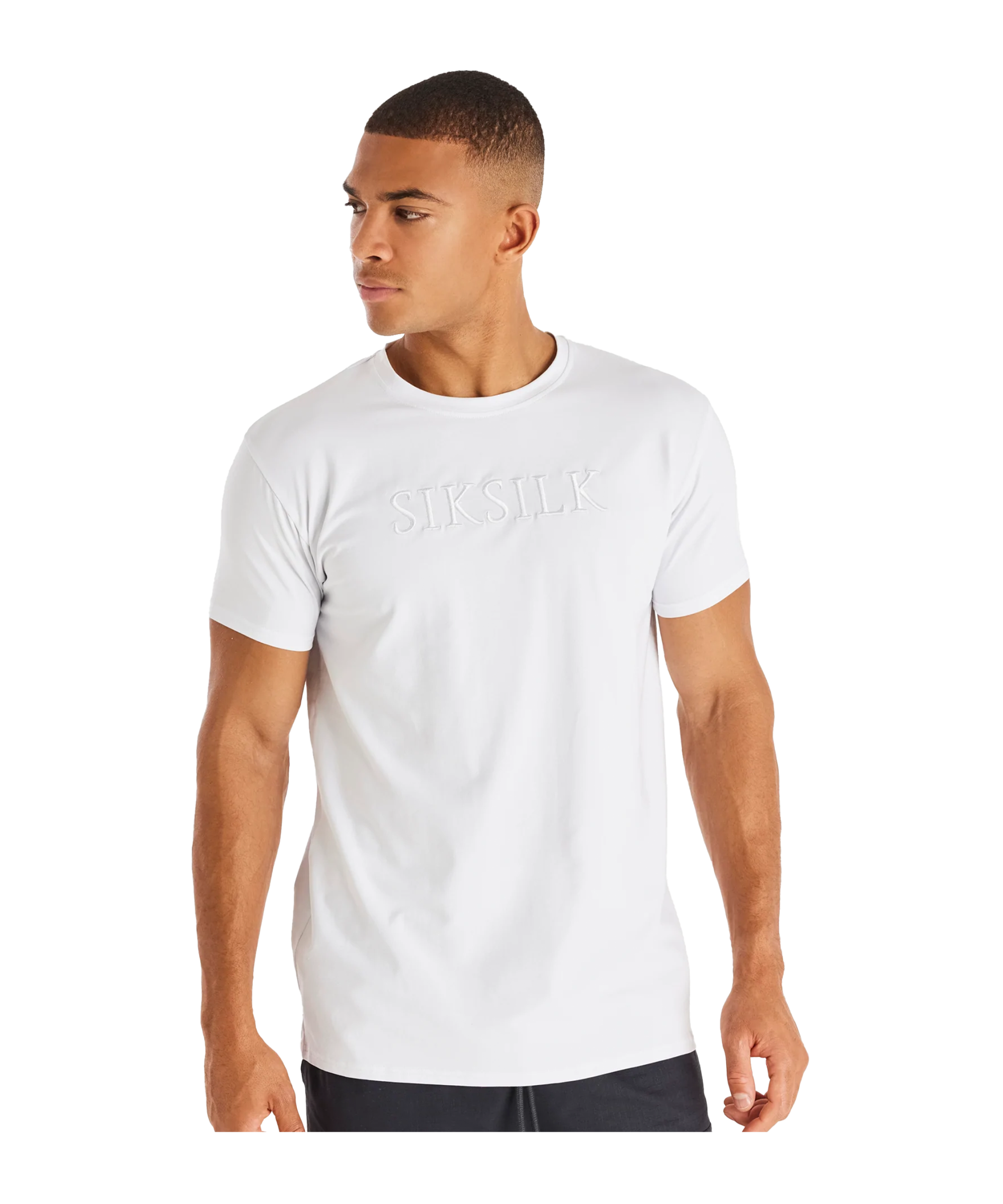 SikSilk Flight T-Shirt - White